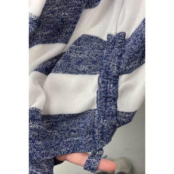 Faded Glory Women Blue White‎ Cardigan Sweater - Picture 7 of 8